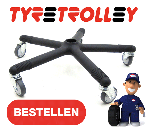 Bestel hier de TyreTrolley